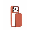Mujjo Troubadour capa modular de pele para Apple iPhone 18 Pro / 17 Pro, MagSafe, terracota