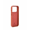 Mujjo Troubadour capa modular de pele para Apple iPhone 18 Pro / 17 Pro, MagSafe, terracota