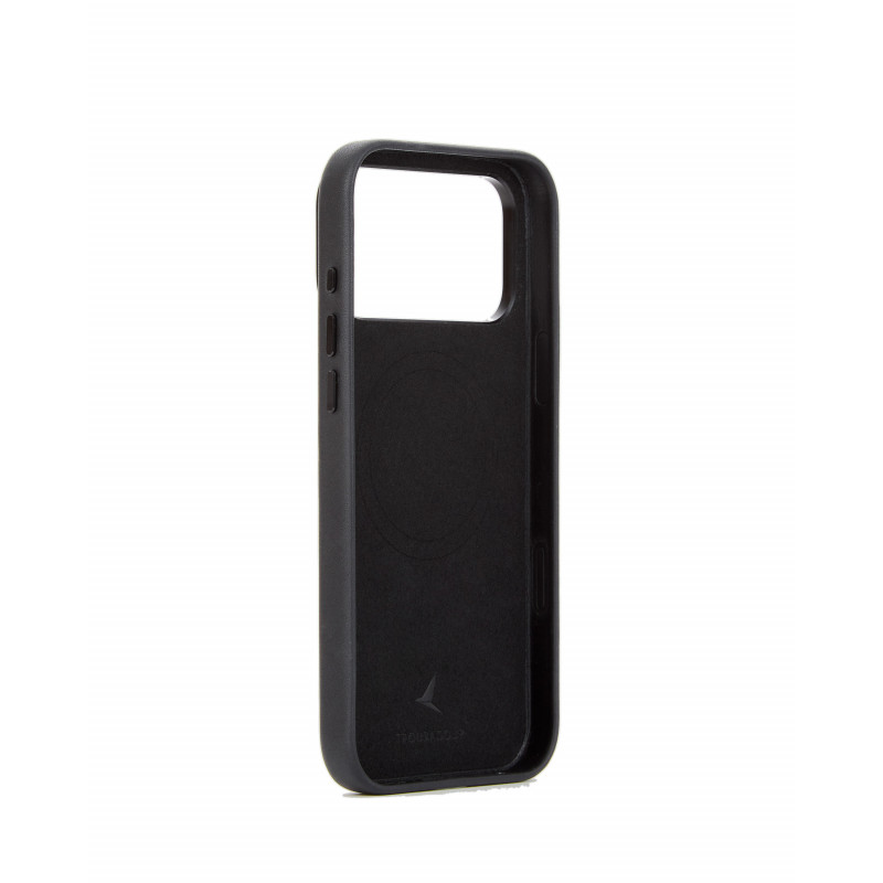 Mujjo Troubadour capa de pele para Apple iPhone 18 Pro Max / 17 Pro Max, MagSafe, preta