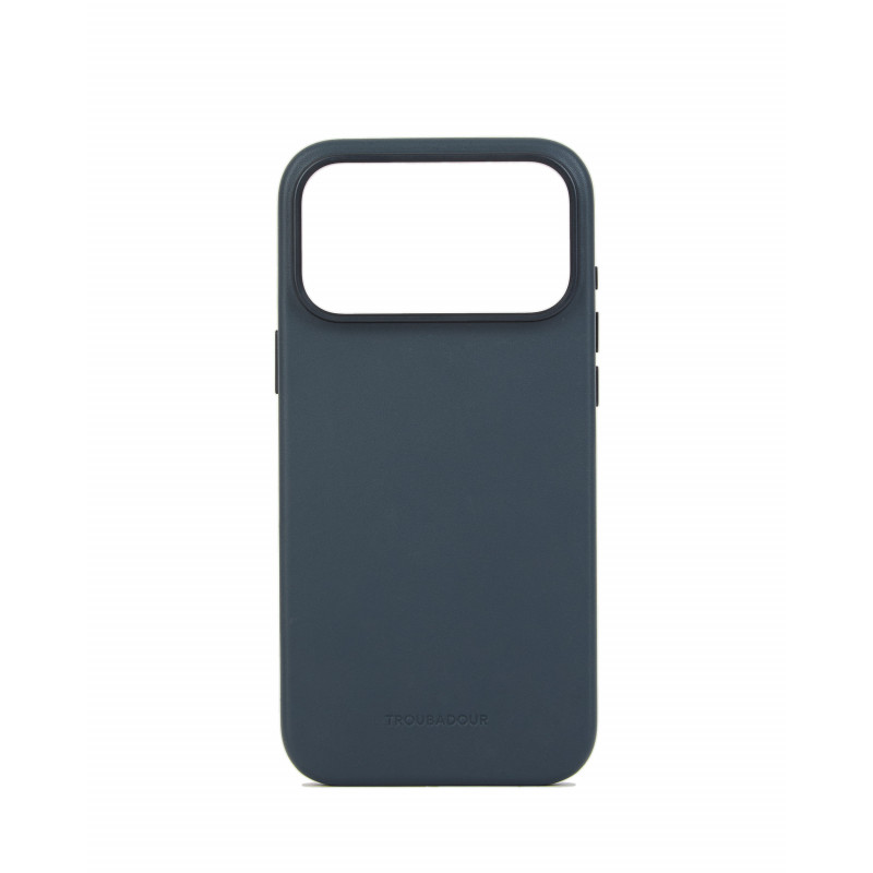 Mujjo Troubadour capa de pele para Apple iPhone 18 Pro Max / 17 Pro Max, MagSafe, basalto