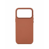 Mujjo Troubadour capa de pele para Apple iPhone 18 Pro Max / 17 Pro Max, MagSafe, castanho-claro