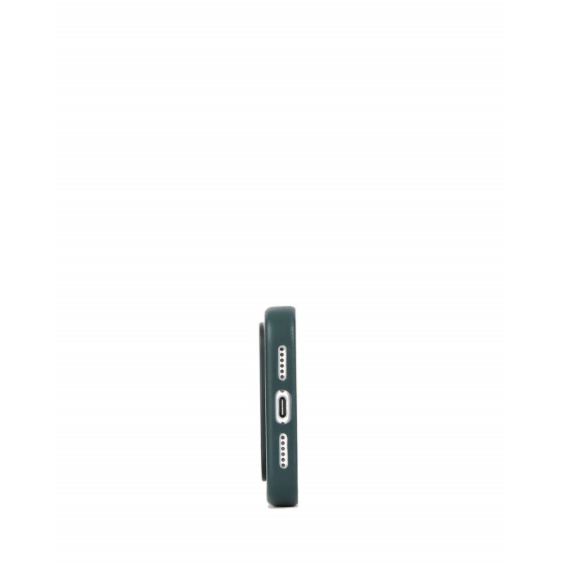Mujjo Troubadour capa de pele para Apple iPhone 18 Pro Max / 17 Pro Max, MagSafe, verde obsidiana