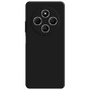 3MK Silicone Case capa de silicone para smartphone Xiaomi Redmi 14C / Redmi A4 5G, preta