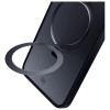 3MK Smoke Case Mag&Stand capa para smartphone Samsung Galaxy S25 Ultra, preta