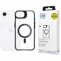 3MK Satin Armor MagCase capa para Apple iPhone 17e / 16e, transparente