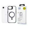 3MK Satin Armor MagCase capa para Apple iPhone 17e / 16e, transparente