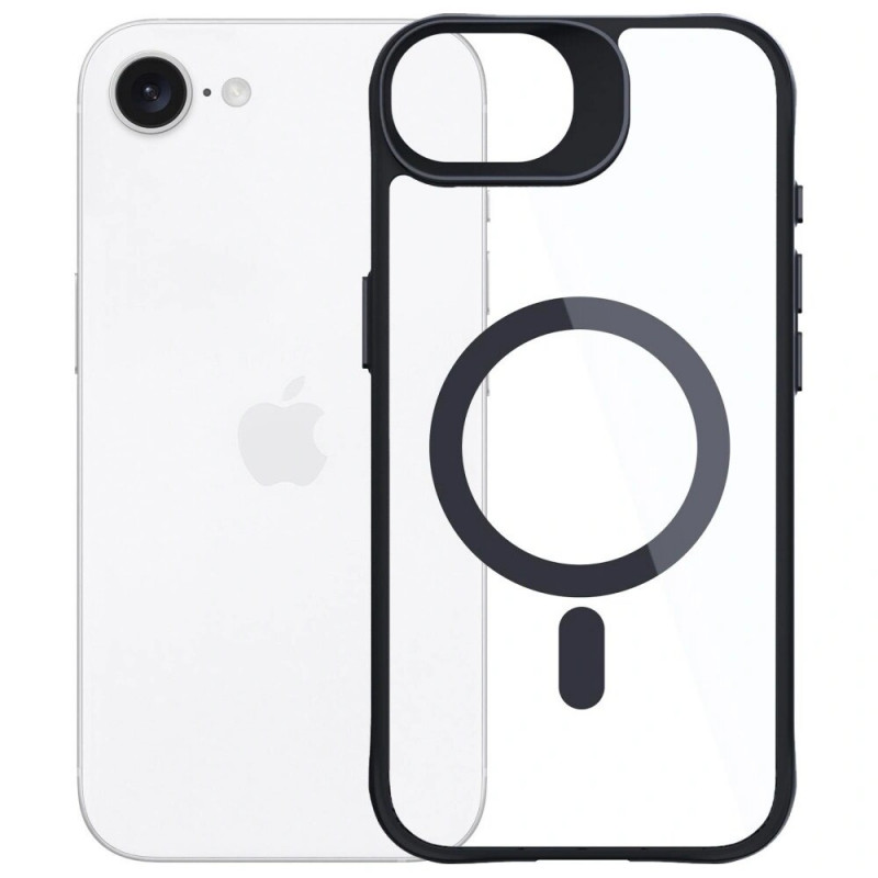 3MK Satin Armor MagCase capa para Apple iPhone 17e / 16e, transparente