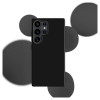 3MK Silicone Case capa de silicone para Samsung Galaxy S25 Ultra, preta