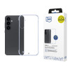 Capa 3mk Just20g Clear Case para Samsung Galaxy S25+, transparente