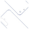 Capa 3mk Just20g Clear Case para Samsung Galaxy S25+, transparente
