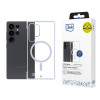 Capa 3mk Just20g MagCase para Samsung Galaxy S25 Ultra, transparente