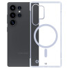 Capa 3mk Just20g MagCase para Samsung Galaxy S25 Ultra, transparente