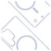 Capa 3mk Just20g MagCase para Samsung Galaxy S25 Ultra, transparente