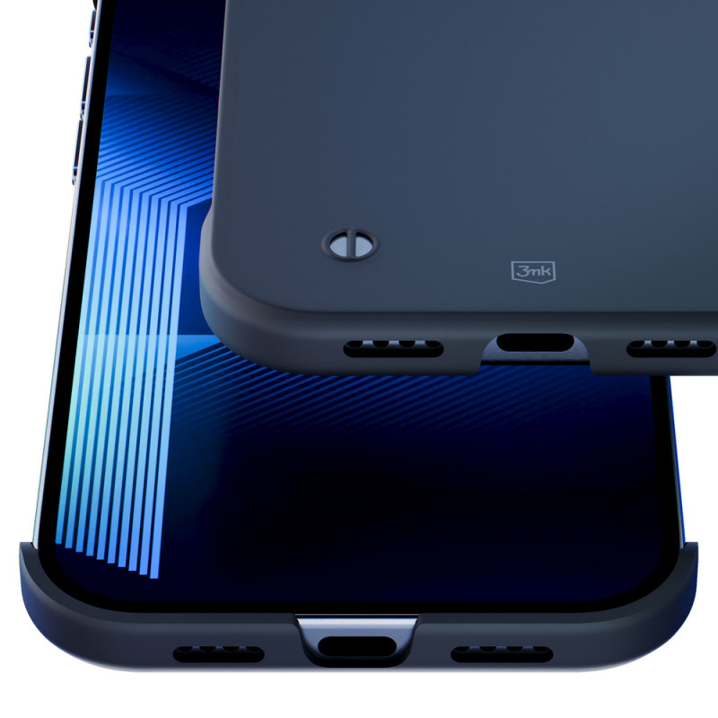 Capa 3mk Just20g Matt Case para Samsung Galaxy S25, preto mate