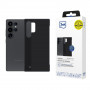 Capa 3mk Just20g Matt Case para Samsung Galaxy S25 Ultra, preto mate