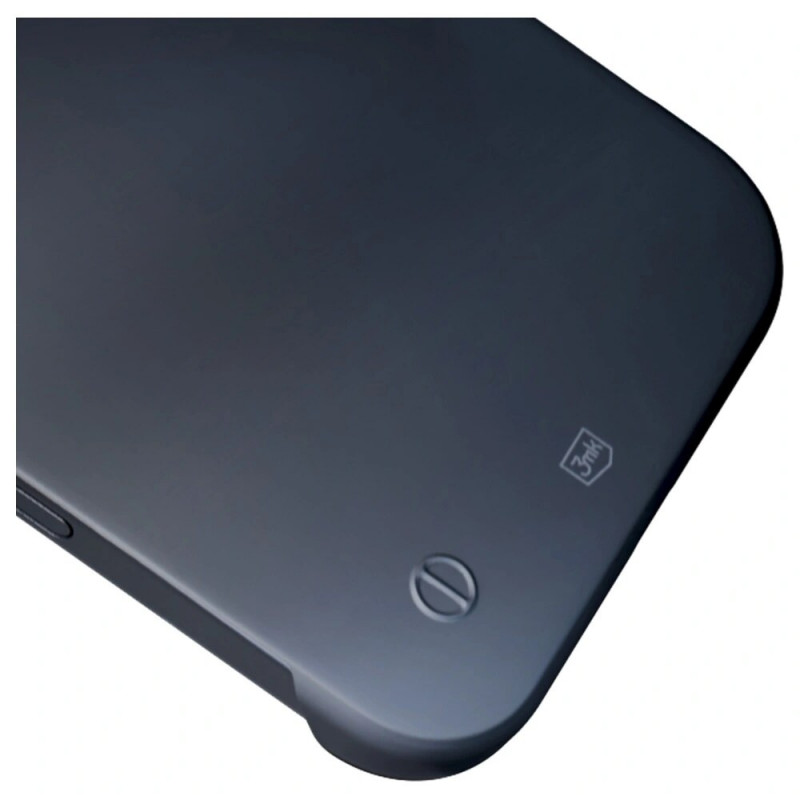 Capa 3mk Just20g Matt Case para Samsung Galaxy S25+, preto mate