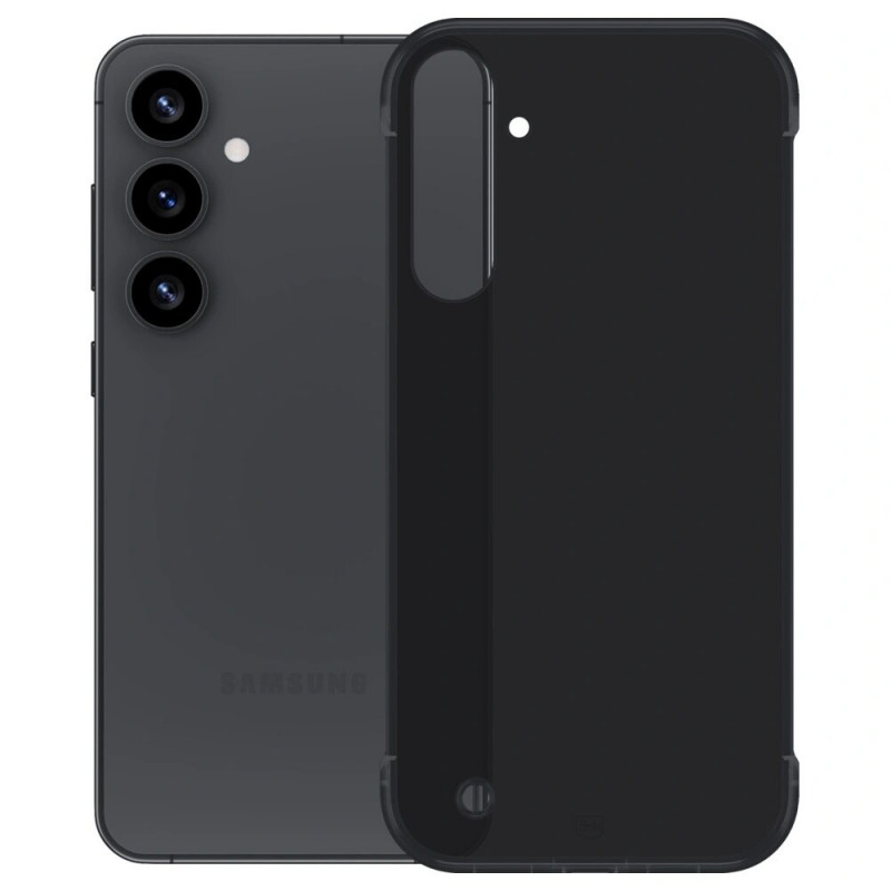 Capa 3mk Just20g Matt Case para Samsung Galaxy S25+, preto mate