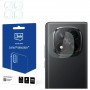 3MK Lens Protection protetor de lente da câmara em vidro híbrido para Xiaomi Redmi Note 14 Pro+ (4 unid.)