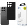 3MK Matt Case capa para Motorola Moto G15 / G15 Power, preta