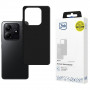 3MK Matt Case capa para Xiaomi Redmi Note 14 4G, preto mate