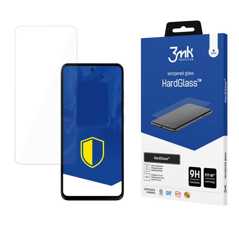 3MK HardGlass vidro temperado para Motorola Moto G15 / G15 Power / G05 / E15