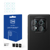 3MK Lens Protection vidro híbrido para a lente da câmara do Xiaomi Redmi Note 14 Pro 4G (4 un.)