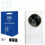 3MK Lens Protection vidro híbrido para a lente da câmara do Realme 14 Pro+ (4 un.)