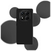 3MK Silicone Case capa de silicone para Xiaomi Redmi Note 14 Pro 5G, preta