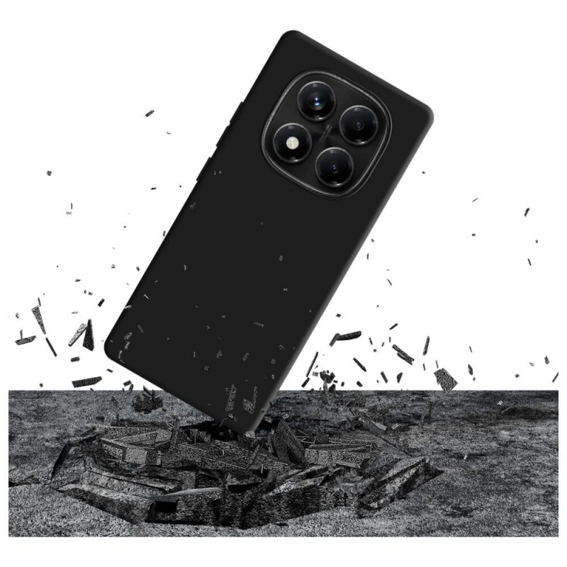 3MK Silicone Case capa de silicone para Xiaomi Redmi Note 14 Pro 5G, preta