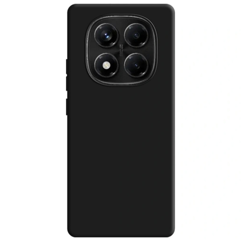 3MK Silicone Case capa de silicone para Xiaomi Redmi Note 14 Pro 5G, preta