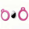 Tech-Protect Rough porta-chaves protetor para Apple AirTag 1 / 2, rosa