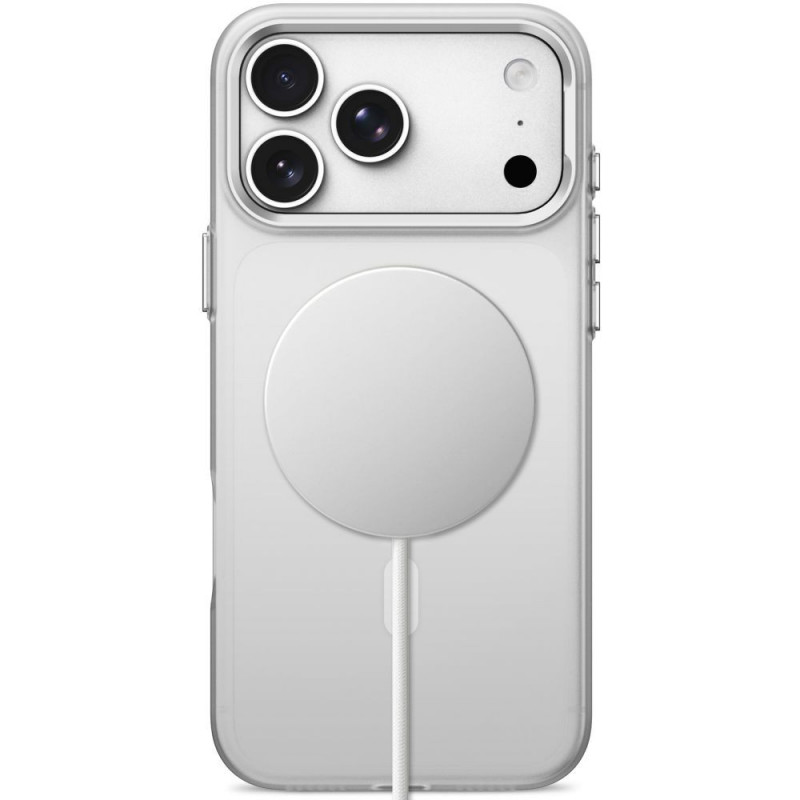 Tech-Protect MagZero MagSafe capa para Apple iPhone 17 Pro / 18 Pro, branca mate