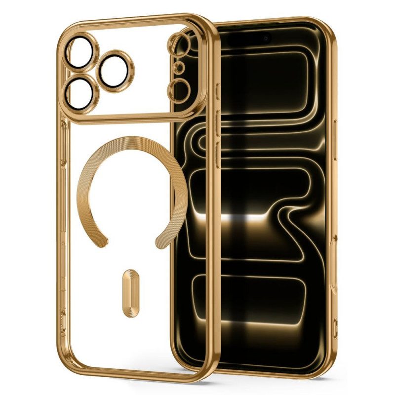 Tech-Protect Magflex MagSafe capa para Apple iPhone 17 Pro / 18 Pro, dourado brilhante