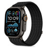Tech-Protect Nylon Sport bracelete para Apple Watch 44/45/46/49 mm, preta