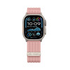 Tech-Protect Nylon Sport bracelete para Apple Watch 44/45/46/49 mm, rosa claro