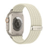 Tech-Protect Nylon Sport bracelete para Apple Watch 8 / 9 / 10 / 11 / SE / Ultra 44 / 45 / 46 / 49 mm, Starlight
