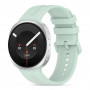 Tech-Protect Silicone Evo bracelete para Samsung Galaxy Watch 8 / 9 / Classic 40 / 44 / 46 mm, creme de menta