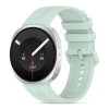 Tech-Protect Silicone Evo bracelete para Samsung Galaxy Watch 8 / 9 / Classic 40 / 44 / 46 mm, creme de menta