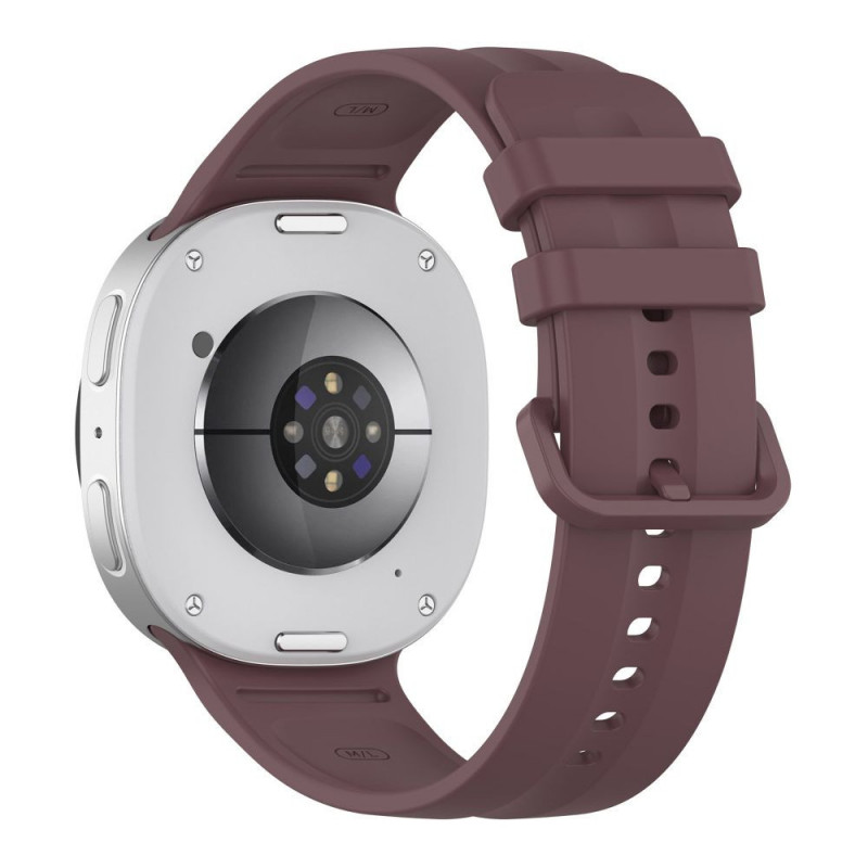 Tech-Protect Silicone Evo bracelete para Samsung Galaxy Watch 8 / 9 / Classic 40 / 44 / 46 mm, ameixa aveludada