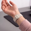 Tech-Protect NylonMag bracelete para Samsung Galaxy Watch 8 / 9 / Classic 40 / 44 / 46 mm, Starlight