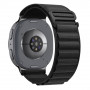Tech-Protect Nylon Pro bracelete para Samsung Galaxy Watch 8 / 9 / Classic 40 / 44 / 46 mm, preta