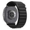 Tech-Protect Nylon Pro bracelete para Samsung Galaxy Watch 8 / 9 / Classic 40 / 44 / 46 mm, preta