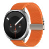 Tech-Protect Nylon Clasp bracelete para relógio para Samsung Galaxy Watch 8 / 9 / Classic 40 / 44 / 46 mm, laranja