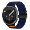 Tech-Protect Nylon Clasp bracelete para relógio para Samsung Galaxy Watch 8 / 9 / Classic 40 / 44 / 46 mm, azul-marinho