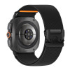 Tech-Protect Nylon Clasp bracelete para relógio para Samsung Galaxy Watch Ultra 1 / 2 2024-2026 47 mm, preta