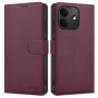 Tech-Protect Wallet capa carteira para Xiaomi Redmi Note 17 Pro 5G, bordô