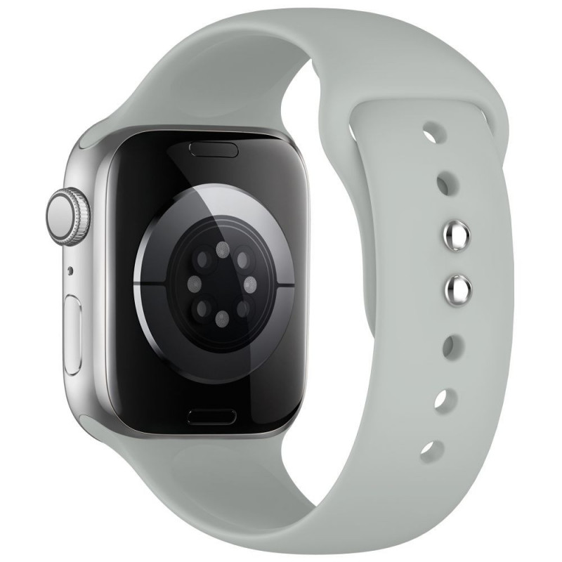 Tech-Protect Silicone bracelete para Apple Watch 8/9/10/11/12/SE 40/41/42 mm, cinzenta