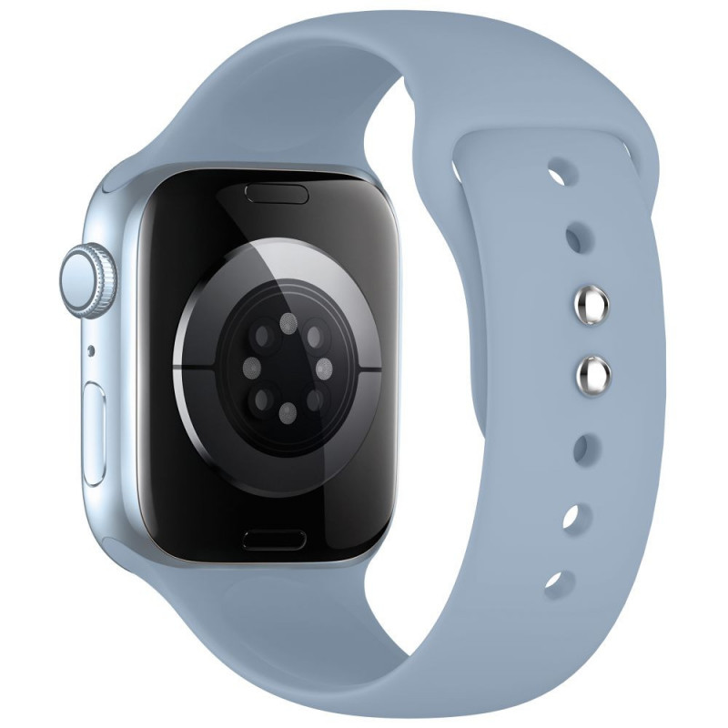 Tech-Protect Silicone bracelete para Apple Watch 8/9/10/11/12/SE 40/41/42 mm, azul