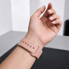 Tech-Protect Silicone bracelete para Apple Watch 8/9/10/11/12/SE/Ultra 44/45/46/49 mm, rosa antigo