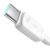 Cabo Joyroom S-A14 Multi-Color Series USB-C - USB-C, 60 W, 480 Mbps, 1,2 m, branco (S-CC100A141W)